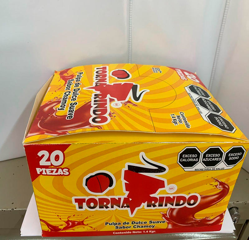 CAJA CON 20 PIEZAS DE BOLSA STAND UP POUCH CON TAPARROSCA DE 70G C/U